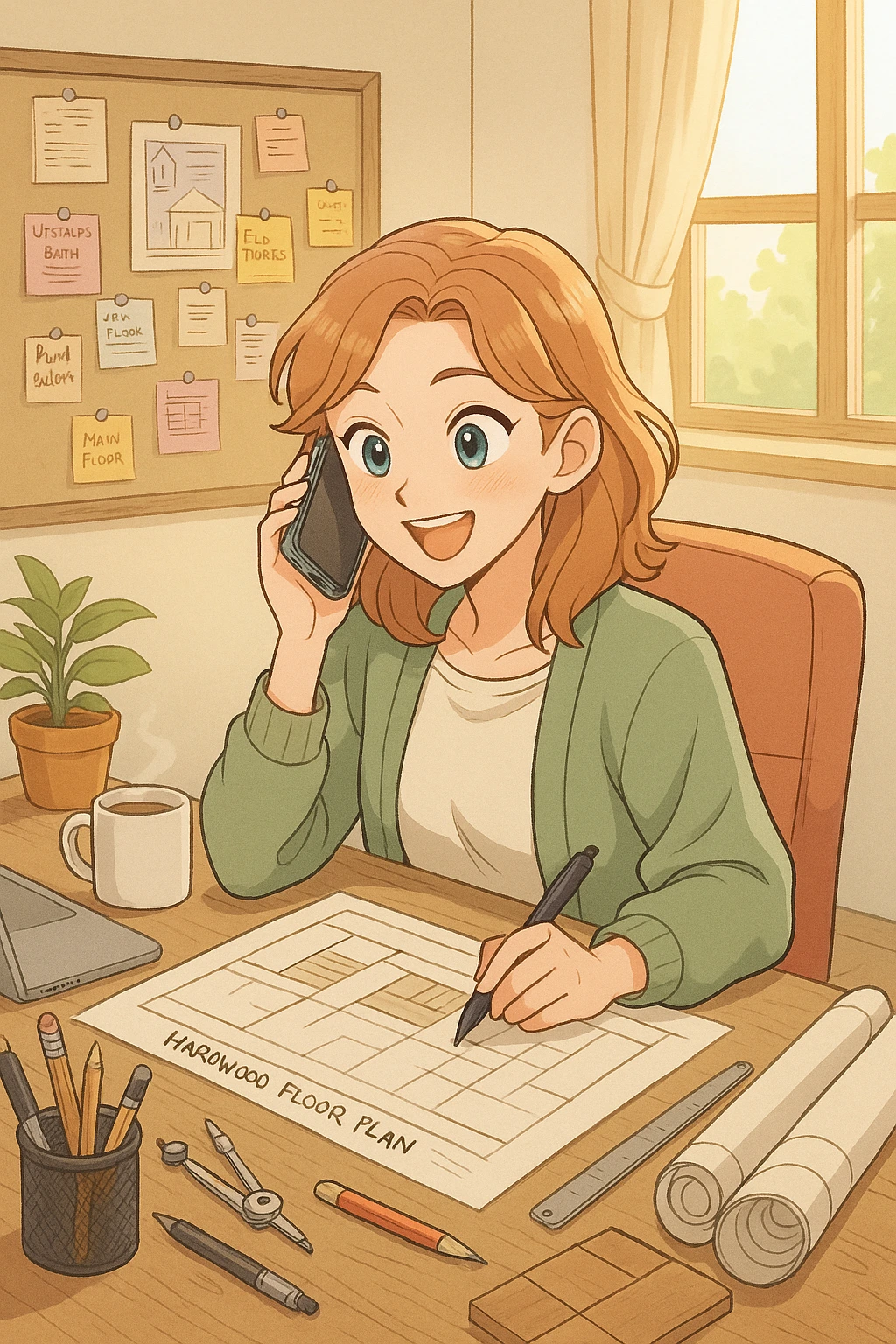 Imogene as home design expert